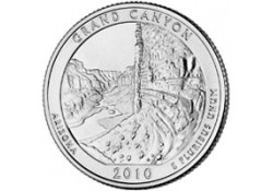 KM 472 U.S.A ¼ Dollar Grand Canyon 2010 D UNC