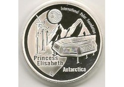 België 2007 10 Euro Elisabeth/Antartica Proof in capsule
