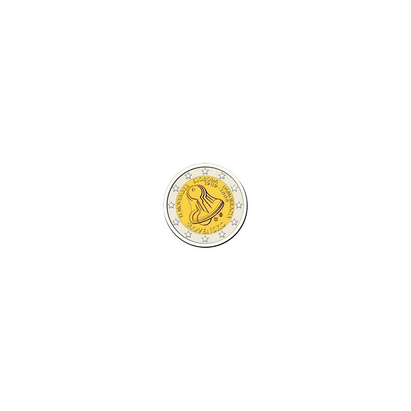 2 euro Slowakije 2009 Vrijheid en democratie Unc