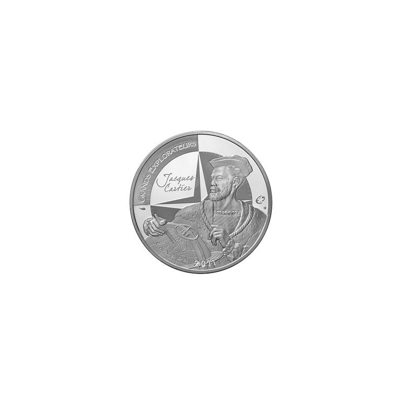 Frankrijk 2011 10 Euro Jacques Cartier incl doosje & cert.