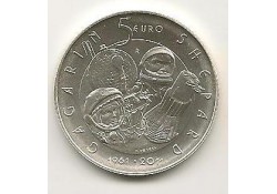 San Marino 2011 5 euro Zilver First man in Space