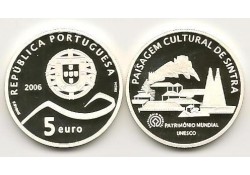 Portugal 2006 5 Euro Cultuurlandschap Proof