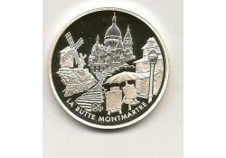 Frankrijk 2002 1½ Euro Zilver Proof Montmartre