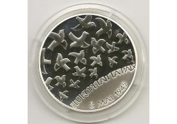 2005 1½ Euro Zilver Vrede en Vrijheid Proof