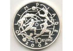 San Marino 2003 10 euro  Olympische Zomerspelen Zilver Proof