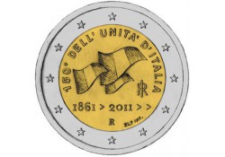 2 Euro Italië 2011 150 jaar Republiek Unc