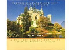 Bu set Slowakije 2011 Historische regio's