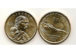 Km ??? USA 1 dollar 2011 D Native American
