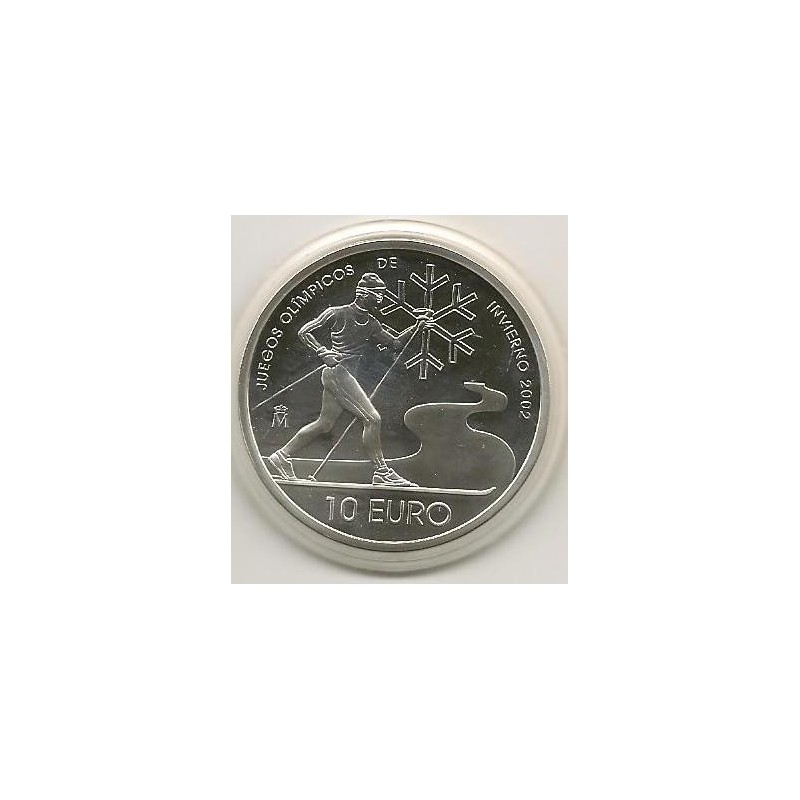 Spanje 2002 10 euro Olymp. winterspelen Proof