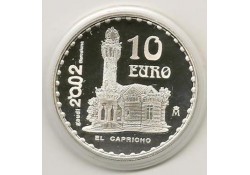 Spanje 2002 10 euro Gaudi El Capricho Proof