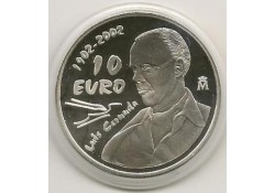 Spanje 2002 10 euro Luis Cernuda Proof