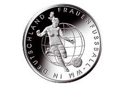 10 Euro Duitsland 2011 Vrouwenvoetbal  Unc A