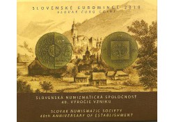 Bu set Slowakije 2010 Numismatic society