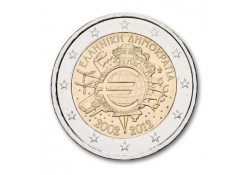 2 Euro Griekenland 2012 10 Jaar Euro Unc