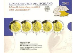 2 Euro Duitsland 2012 serie...