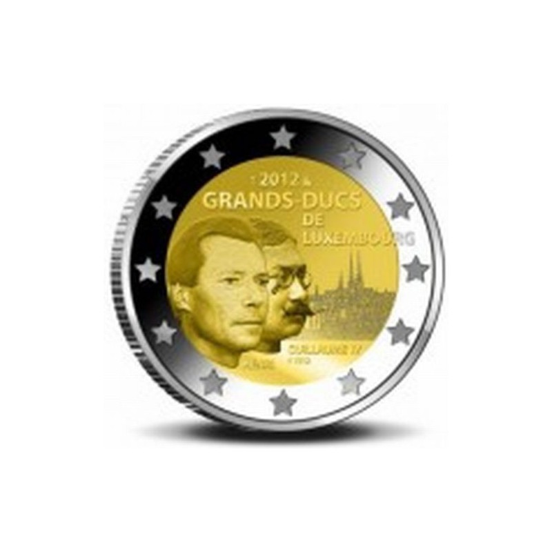 2 Euro Luxemburg 2012 Guillaume IV Unc