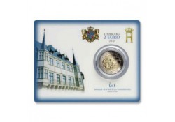 2 Euro Luxemburg 2012 Guillaume IV Bu in Coincard