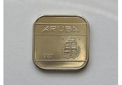 50 cent Aruba 1987 UNC/FDC