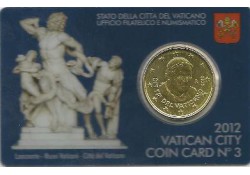 50 Cent Vaticaan 2012 in blister Nummer 3