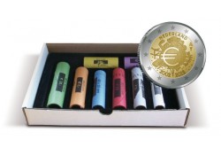 Nederland 2012 Muntrolpakket met extra de rol 2 euro 10 jaar Eur