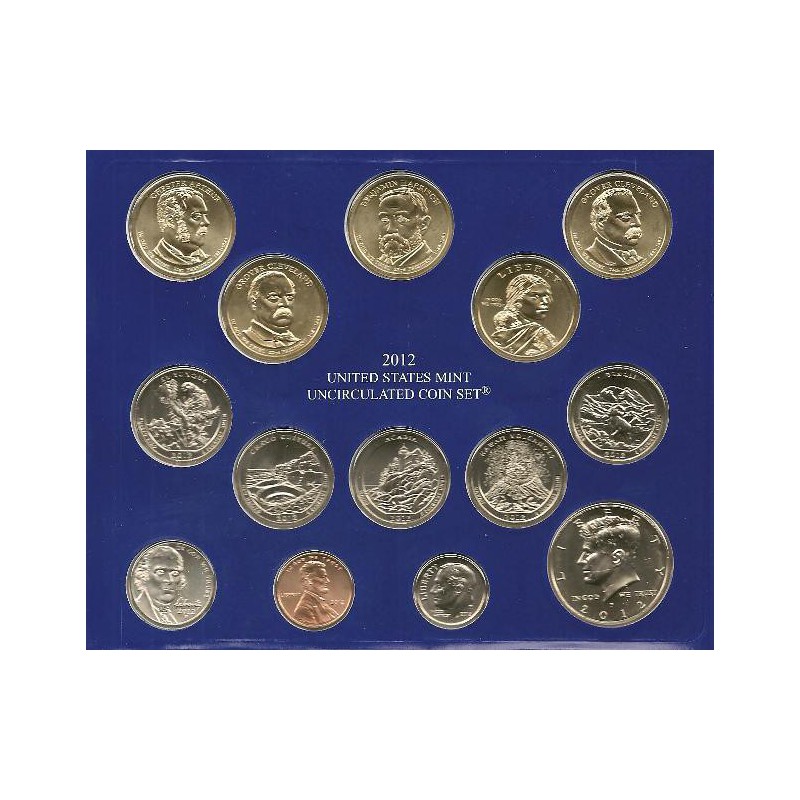 Uncirculated Coin Set 2012 P