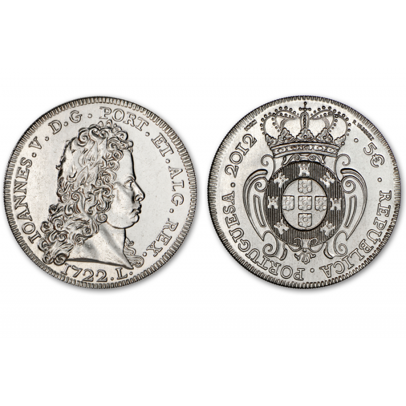 Portugal 2012 5 euro King John V