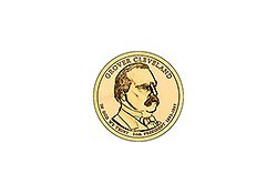 KM ??? U.S.A. 24 th President Dollar 2012 P Cleveland 2e termijn