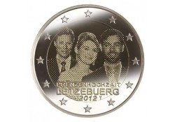 2 Euro Luxemburg 2012 huwelijk Unc