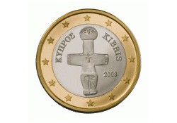 1 Euro Cyprus 2012 UNC