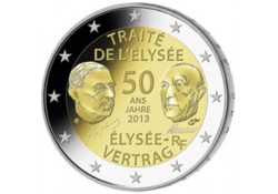 2 Euro Frankrijk 2013 Verdrag van Elysée
