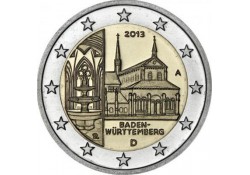 2 euro Duitsland 2013 Will. Letter Klooster Maulbronn Unc