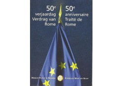 2 Euro België 2007   Verdrag van Rome FDC In blister