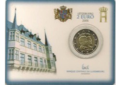 2 Euro Luxemburg 2006 Guilaune & Henri Bu in Coincard
