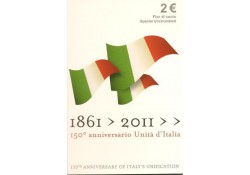 2 Euro Italië 2011 150 jaar...