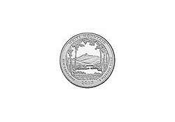 KM 542 U.S.A ¼ Dollar White Mountain 2013 P UNC