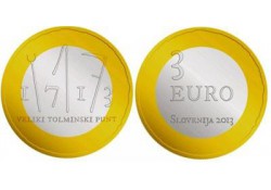 3 Euro Slovenië 2013