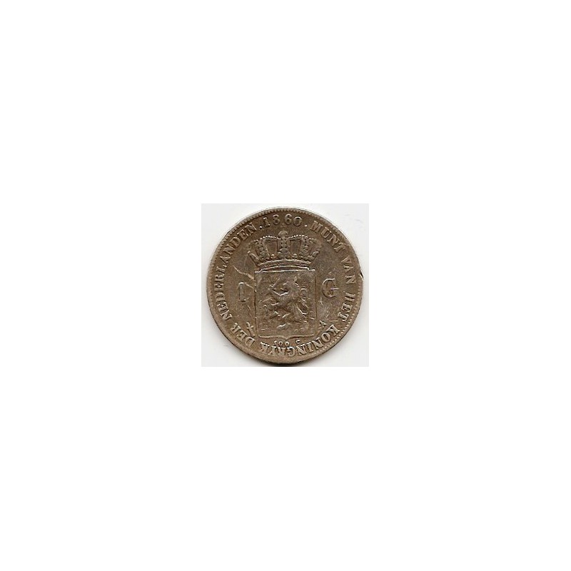 1 gulden 1860 ZF