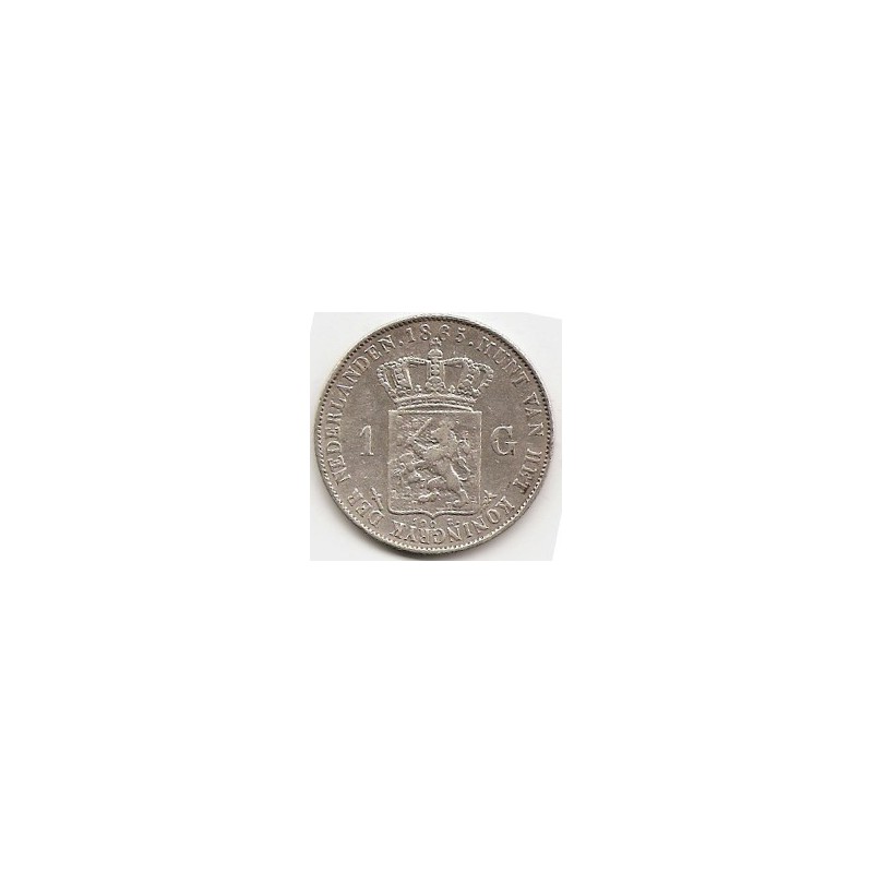1 gulden 1865 ZF+