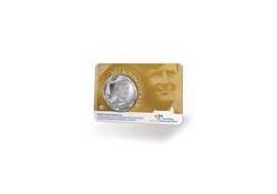 Nederland 2013 10 Euro Koningstientje Verzilverd Unc in coincard