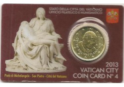 50 Cent Vaticaan 2013 in blister Nummer 4