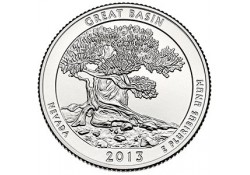 KM 544 U.S.A ¼ Dollar Great Basin 2013 P UNC