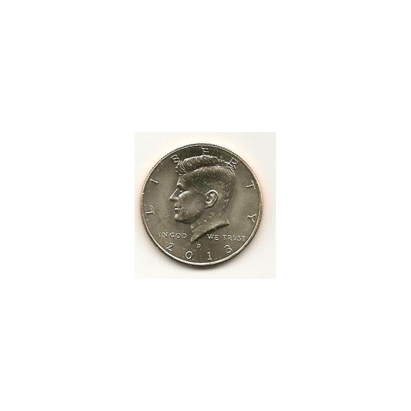 KM ??? U.S.A. ½ Dollar 2013 D UNC