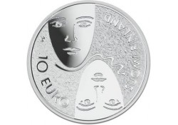 Finland 2006 10 Euro 100 jaar stemrecht Proof Incl dsje & cert.