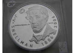 Finland 2006 10 Euro Zilver J.V.Snellman Proof Incl dsje & cert.