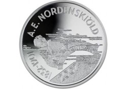 Finland 2007 10 Euro Zilver A.E.Nordenskiöld Proof Incl dsje & c