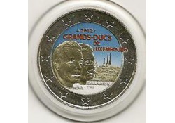 2 Euro Luxemburg 2012 Guillaume IV  Gekleurd 163/4