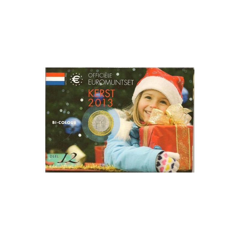 Nederland 2013 Kerstset deel 12 met de 2 euro Koninkrijk
