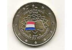 2 euro Nederland 2007 Verdrag van Rome Gekleurd 044/1