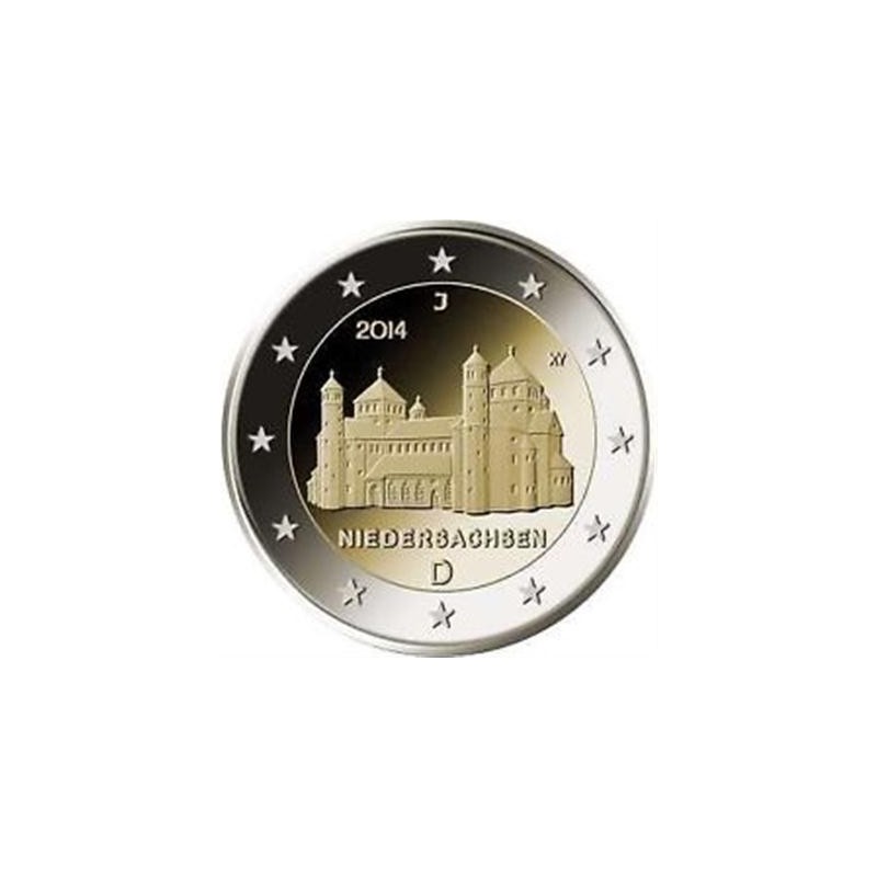 2 euro Duitsland 2014 A Niedersachsen Unc