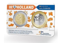 Nederland 2014 2 Euro Holland coin Fair in coincard met penning
